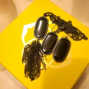 Kendra Scott Set in gunmetal